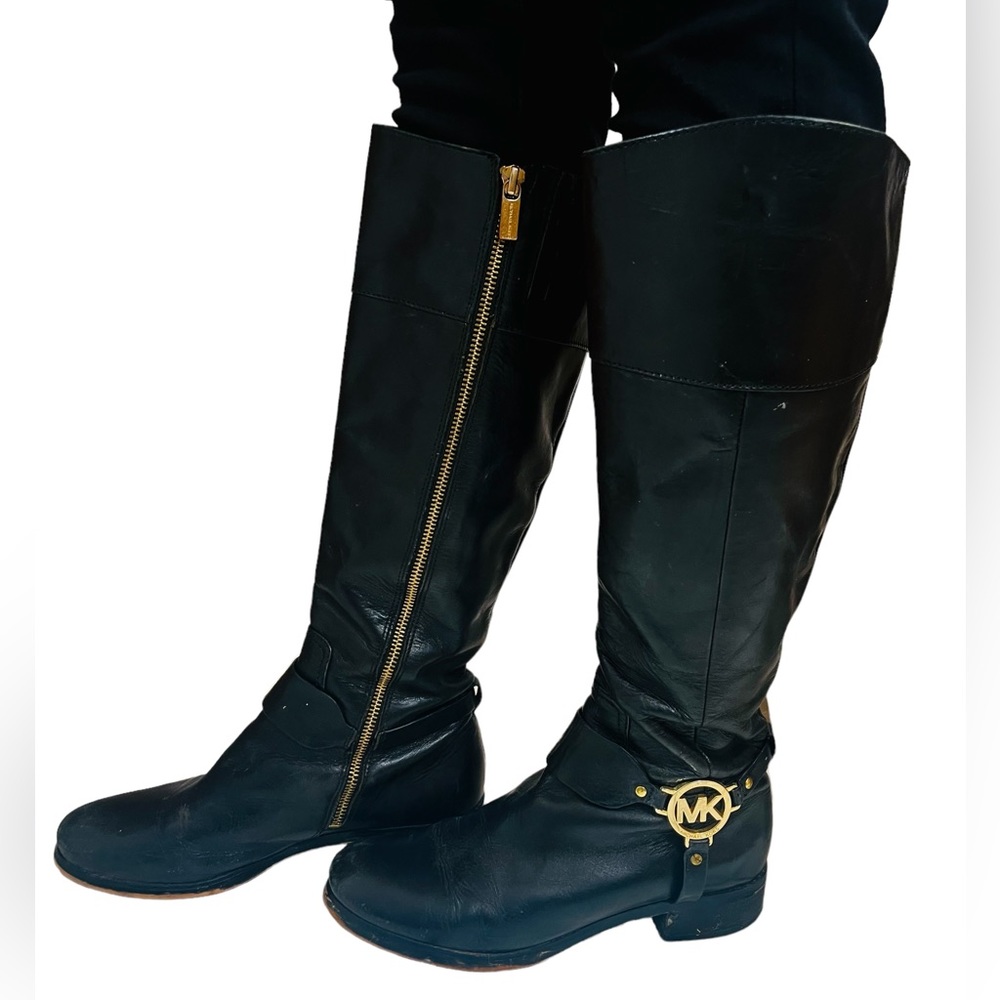 Michael Kors womens black boots size 7.5